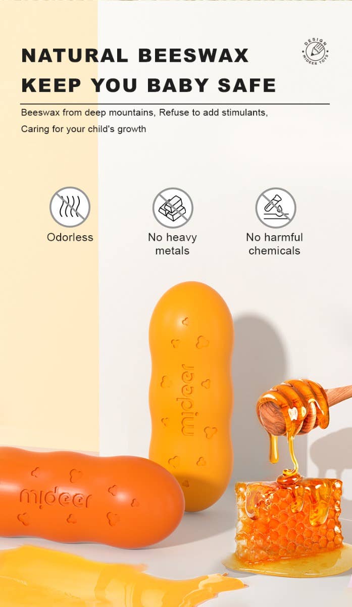 ToysLink - Wholesale Crayons – Child & baby - Mideer Peas Crayons - 12 Colours2