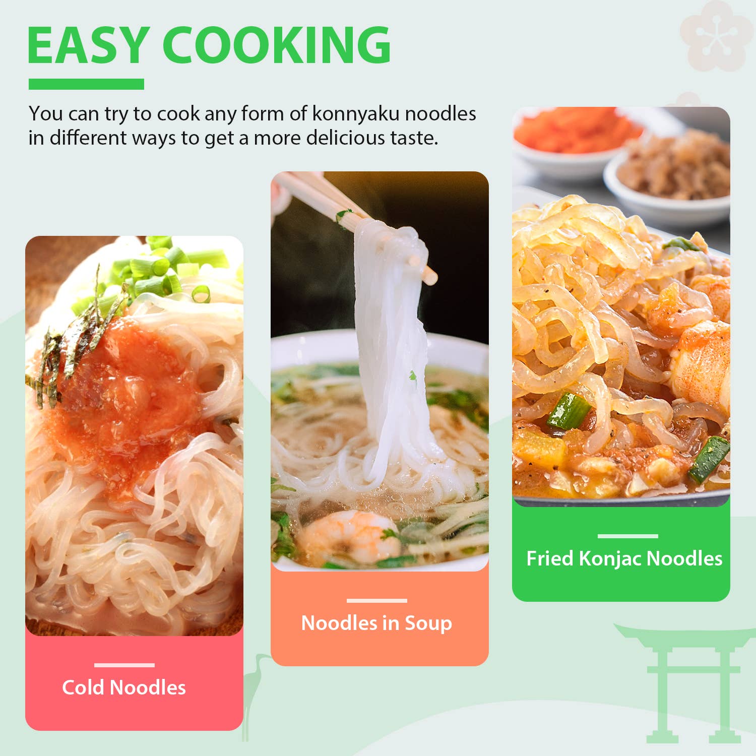 soeos - Wholesale Pasta - Soeos Organic Konjac Noodles, 52. 8 oz (8.8 oz*6), 6 Pack7