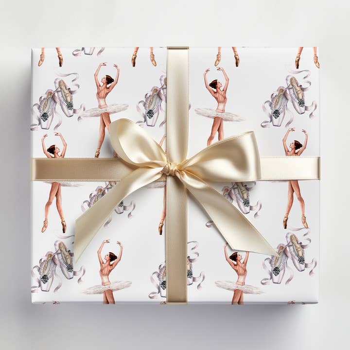 Ballerina Gift Wrap for wholesale by JOSIL Paperie & Gift