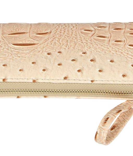 Kaleidoscope Accessories - Wholesale Wristlet - Ostrich Wallet with Wristlet - Assorted Colors1