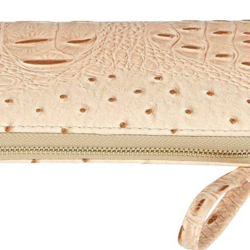 Kaleidoscope Accessories - Wholesale Wristlet - Ostrich Wallet with Wristlet - Assorted Colors1