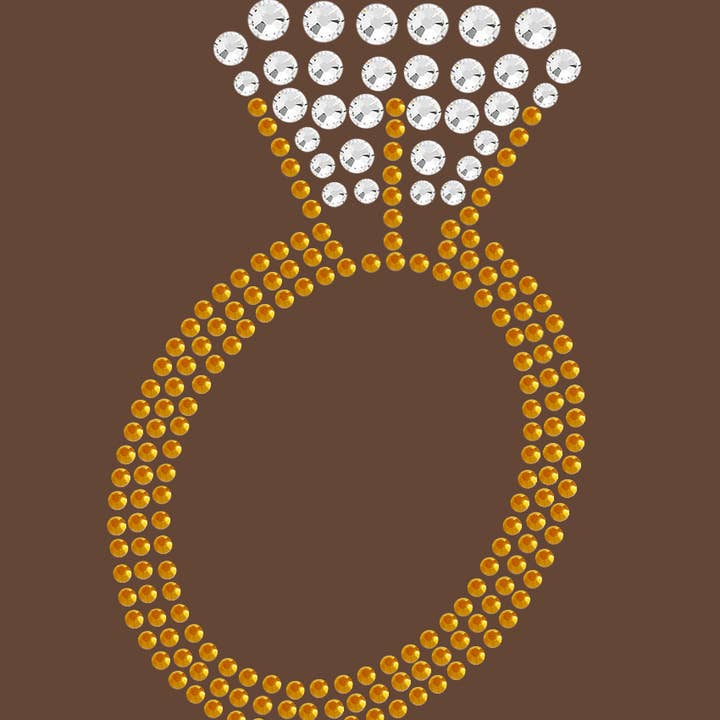 Diamond Ring Women's T-shirt for wholesale by Dog in the Closet