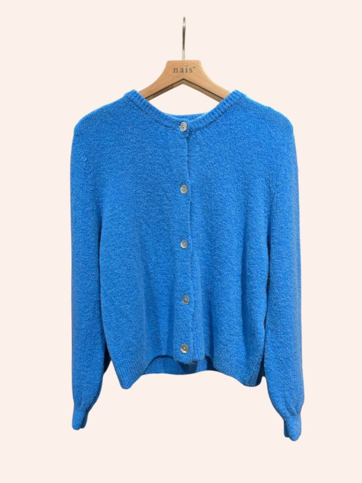 NAÏS PARIS - Venta al por mayor Cárdigan - Mujer - Cardigan corto de cuello redondo con botones de alpaca super fina43