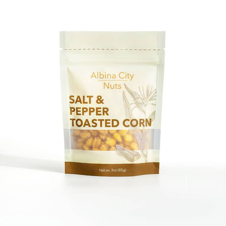 Albina City Nuts - Wholesale Nuts - Salt & Pepper Toasted Corn0
