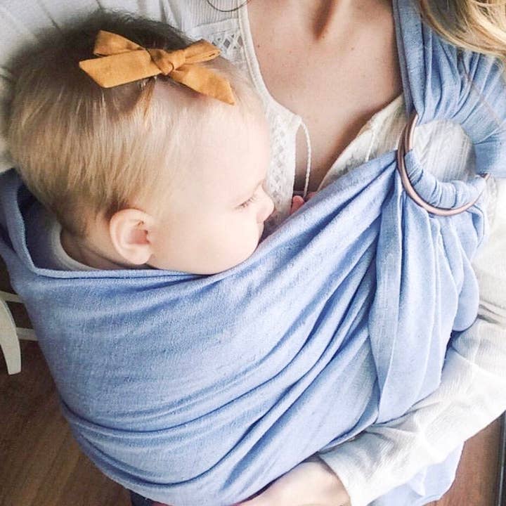 Macie & Me - Wholesale Hair Bow - Kids - Grey Pigtail Bows4