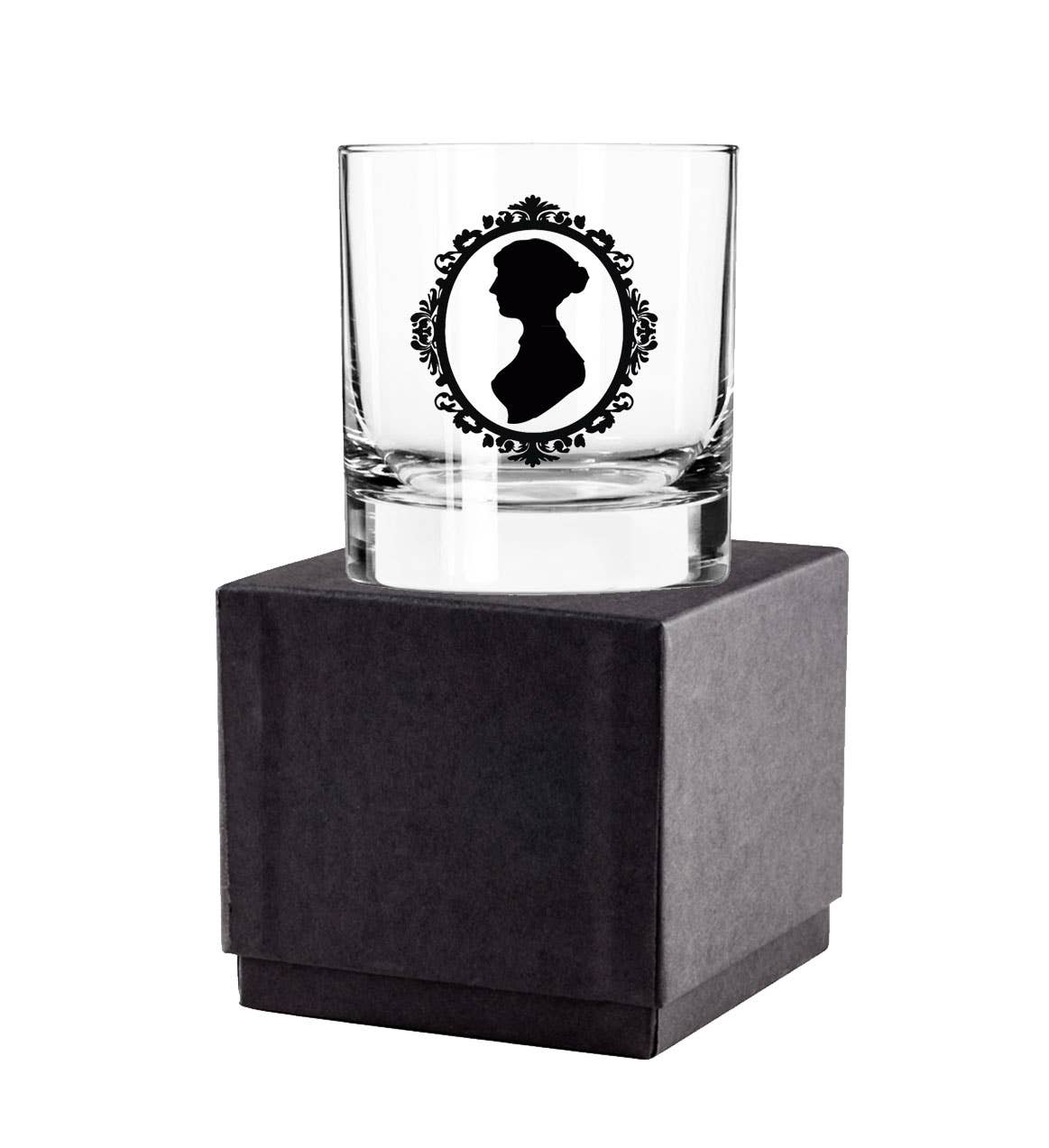 Fly Paper Products - Wholesale Cocktail/Liquor Glass - Jane Austen Sassy Sobriety Quote Glass Tumbler6