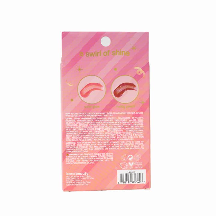 Kara Beauty – wholesale Läppglans – Mysiga Gloss Läppset10