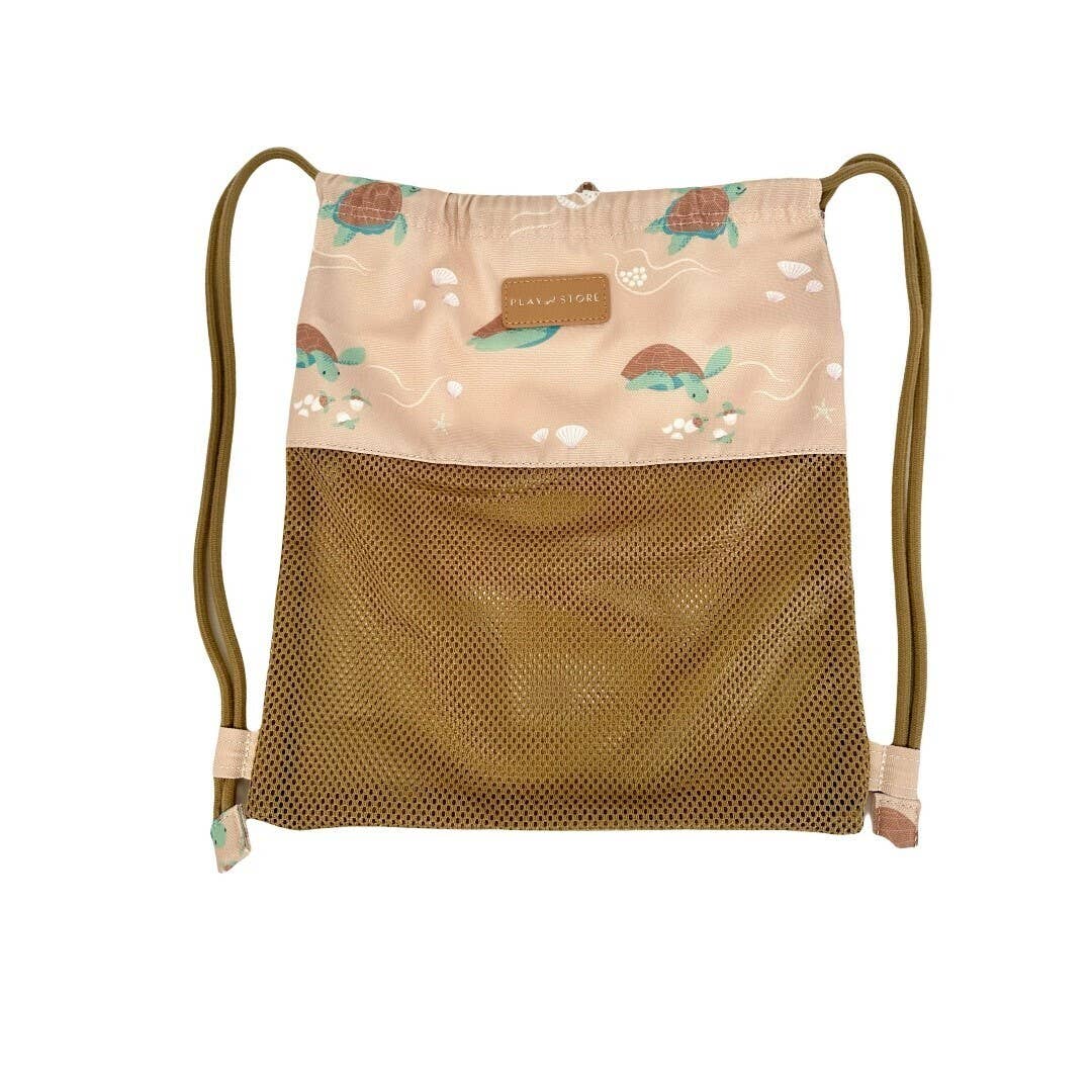 Play and Store - Vente Sac à dos – enfant - Sac à dos de plage pour enfants motif tortue0