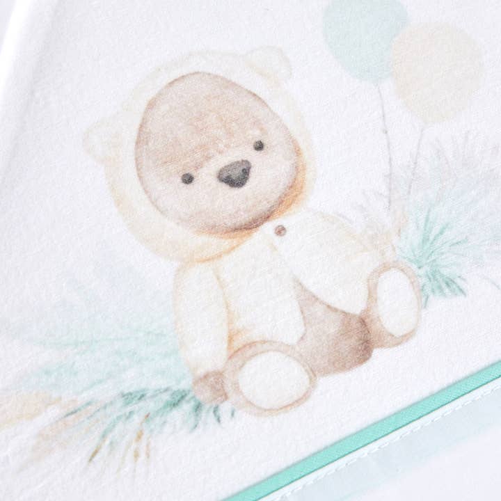 Amorim GeraƧƵes, LDA - Wholesale Cot/Crib Sheets - Flannel Sheet Set Digital Print Little Bear in Autumn 0545s1