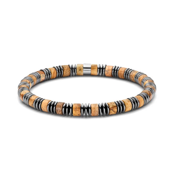 Frank 1967 - Wholesale Beaded Bracelet - Steel Slice Beads Bracelet2