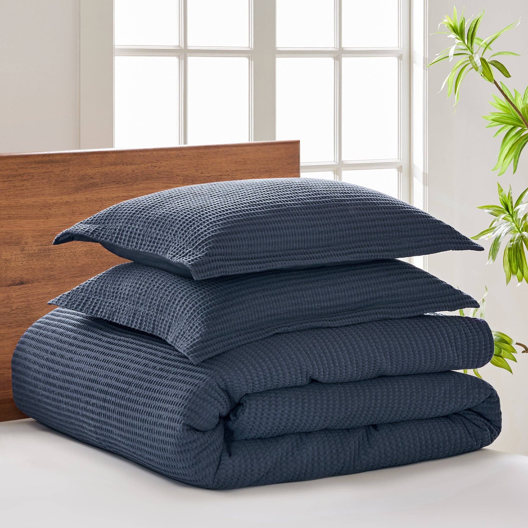 Levtex Home - Wholesale Bedding Set - Cloud Waffle Duvet/Comforter Set5