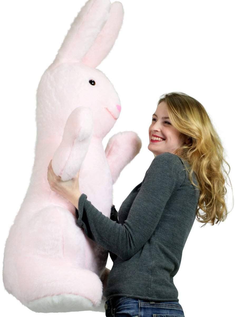 Big Plush - Wholesale Stuffed/Plush Toy - Kids & Baby - American Made Giant Stuffed Bunny Pink Soft 42 Inch Big Plus8