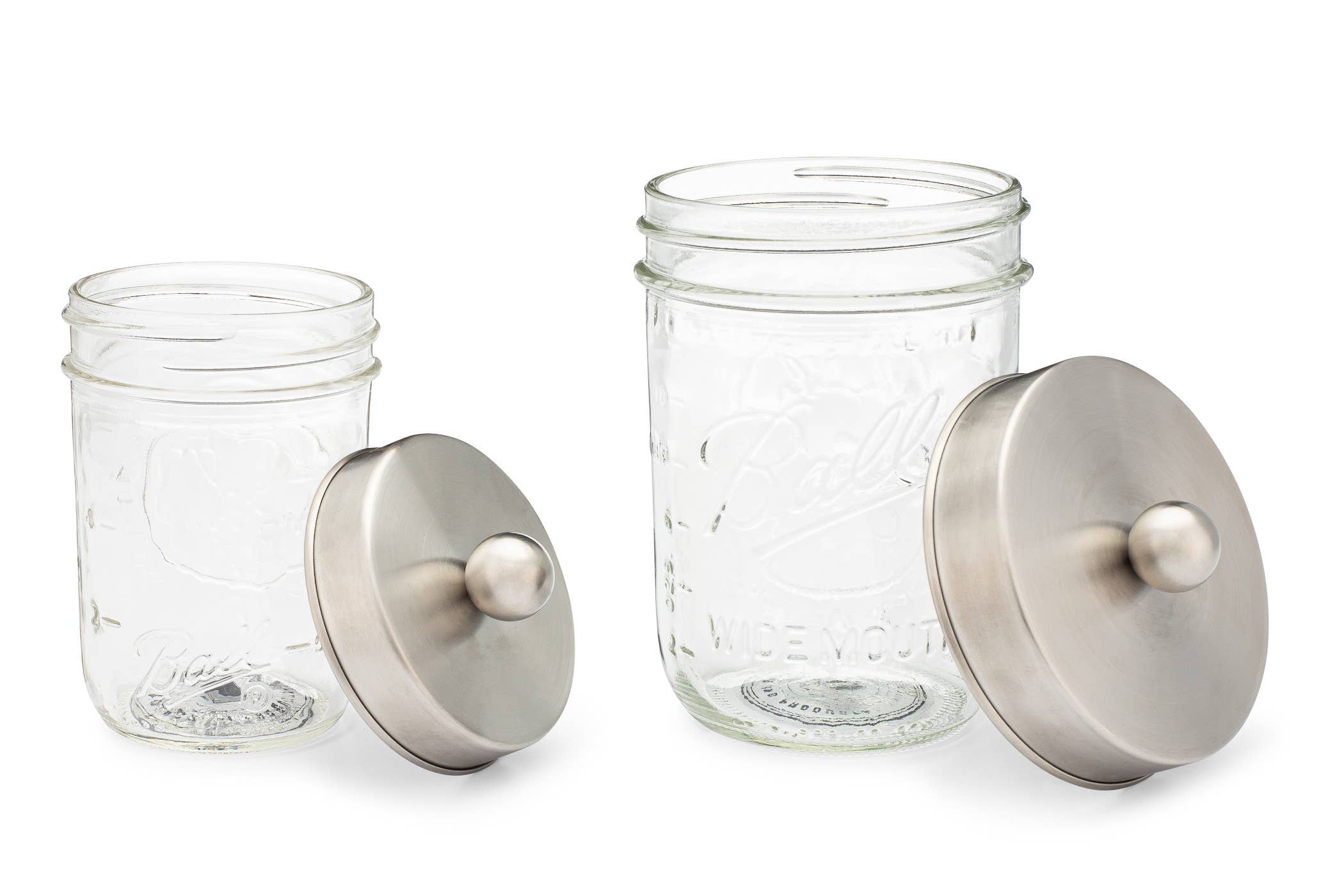 Jarmazing Products - Wholesale Jar - Apothecary Lid Storage Set with Ball Mason Jars - 2 Pack6