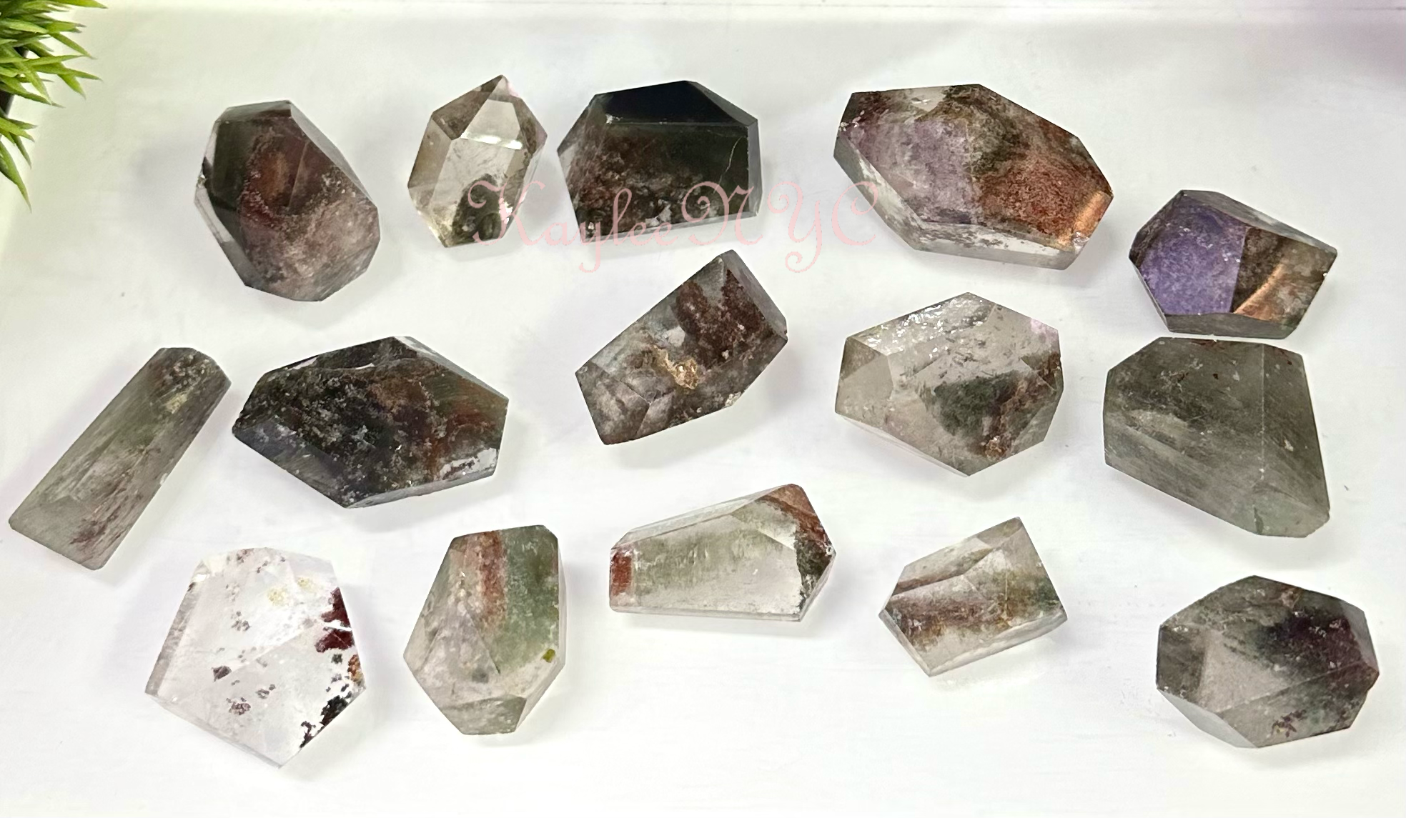 KayleeNYC – Engroshandel Spirituelle sten og krystaller – 1 lb naturlig havekvarts Lodalite krystal i fri form3