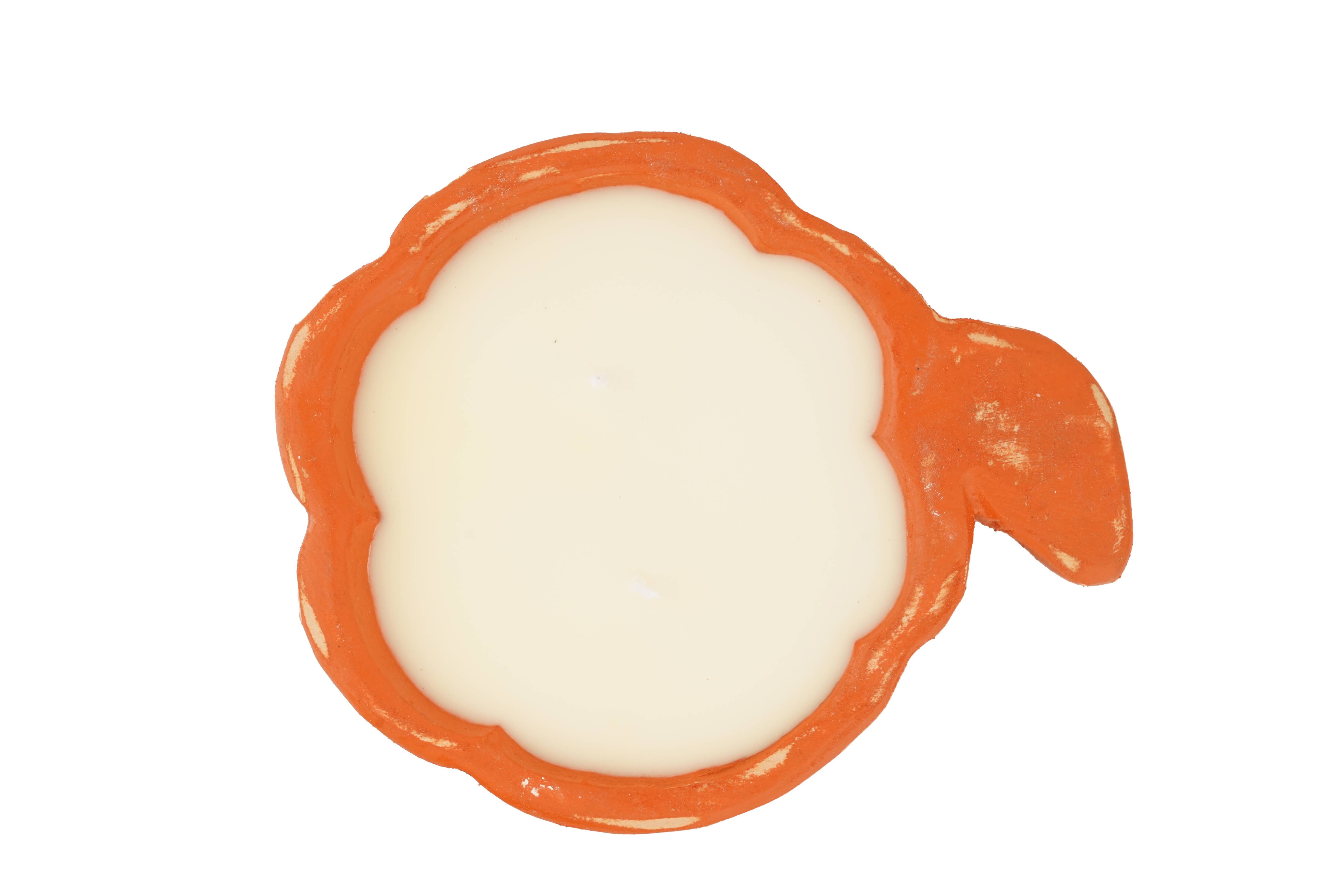 My Amigos Imports - Wholesale Candle Holder - Pumpkin-Small-Candle Ready-Original Design-6x8 inches19