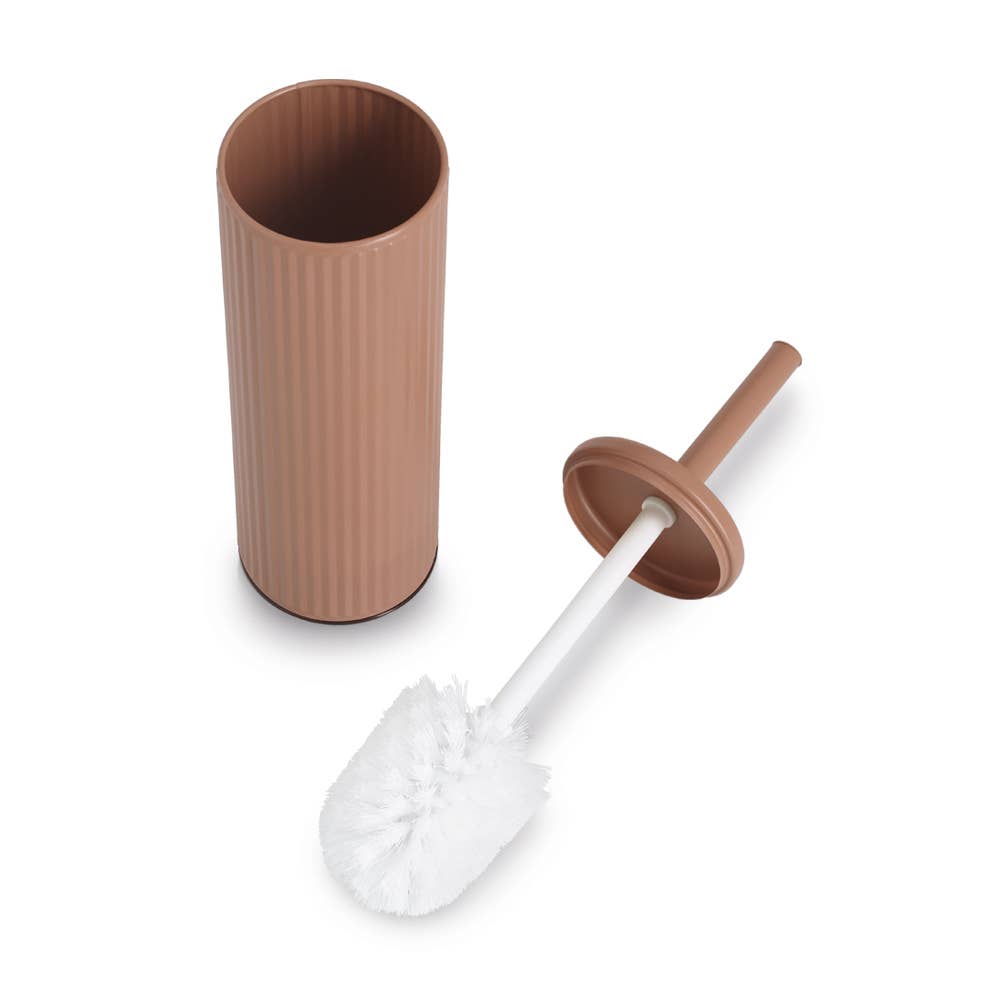 Zeller Present - Wholesale Toilet Bowl Brush - Toilet brush, metal/stainless steel/plastic, mocha2