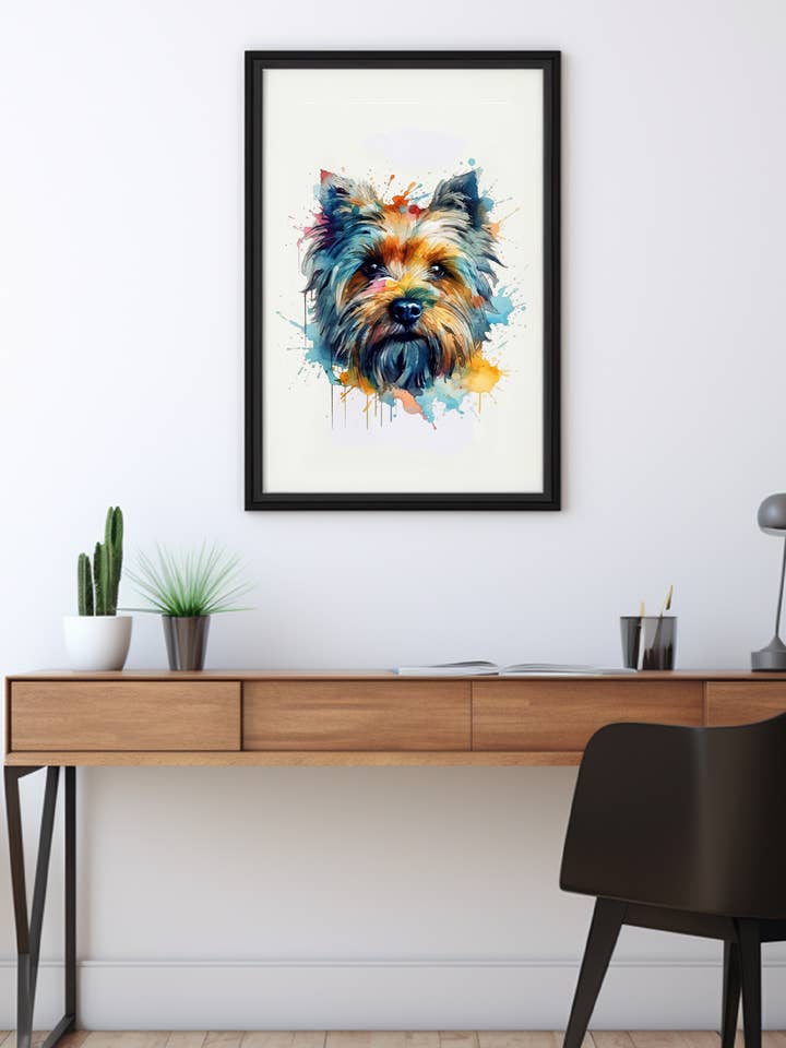 Wesley - Buntes Hundemuster für den Großhandel von Homemade Hollydays Wholesale