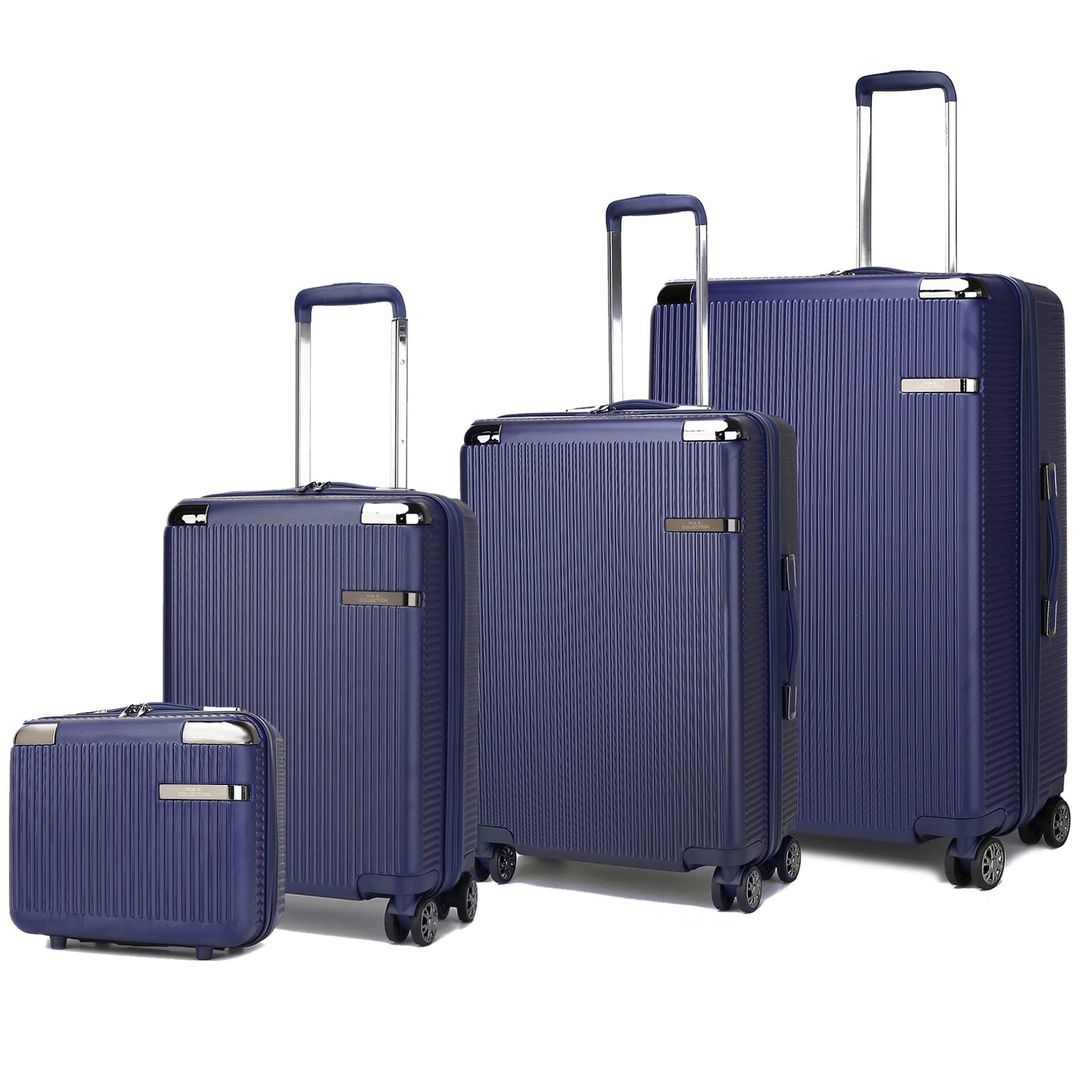 MKF Collection - Wholesale Luggage - MKF Collection Tulum 4-piece luggage set by Mia K0