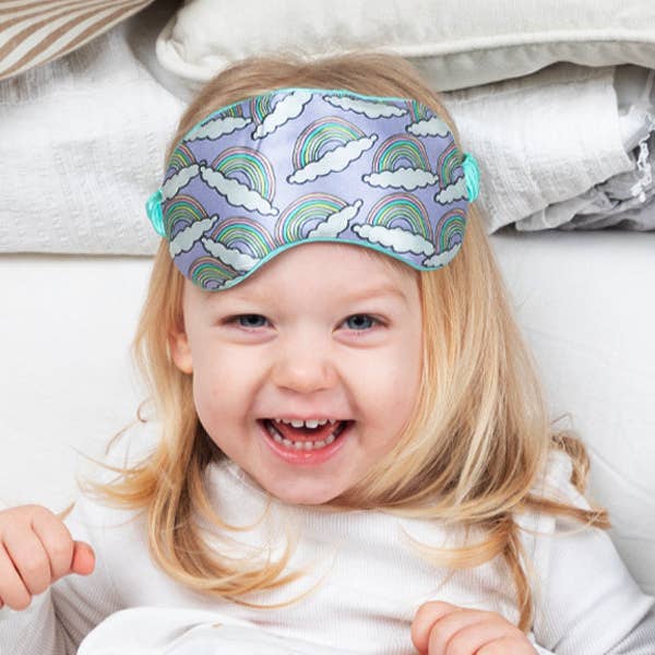 Jessica Russell Flint – wholesale Sovmask – Silke ögonmask för barn/ ”Rainbow”