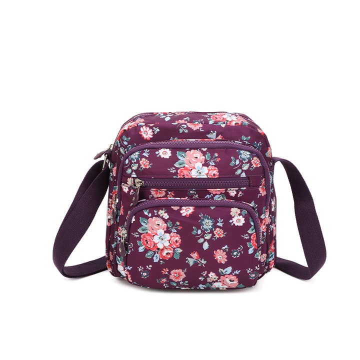 Sac bandoulière 8012# Floral Vin pour la vente par Strathurie