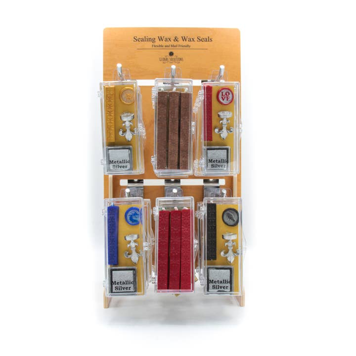 Expositor de lacre de cajas largas: relleno para venta al por mayor de Global Solutions, Inc