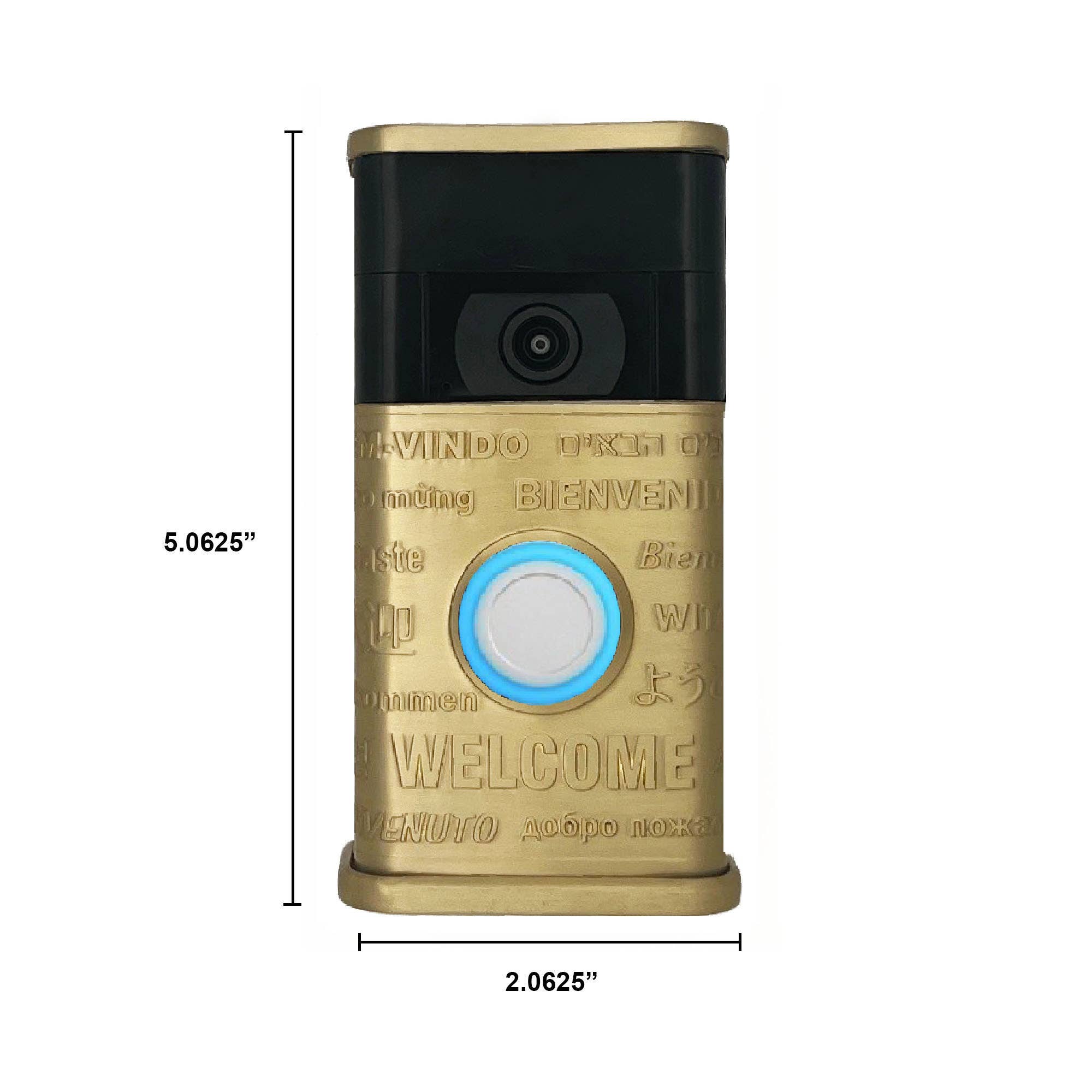 Michael Healy Designs - Wholesale Outdoor Ornament/Decor - MultiWelcome Video Doorbell Cover (Ring 2nd Gen)6