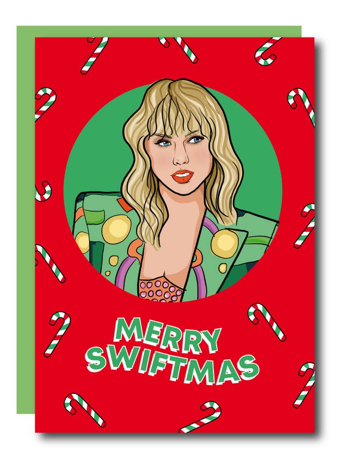 God Swiftmas Julkort för wholesale av Studio Soph (We Pay Your Import Fees - We Ship DDP)