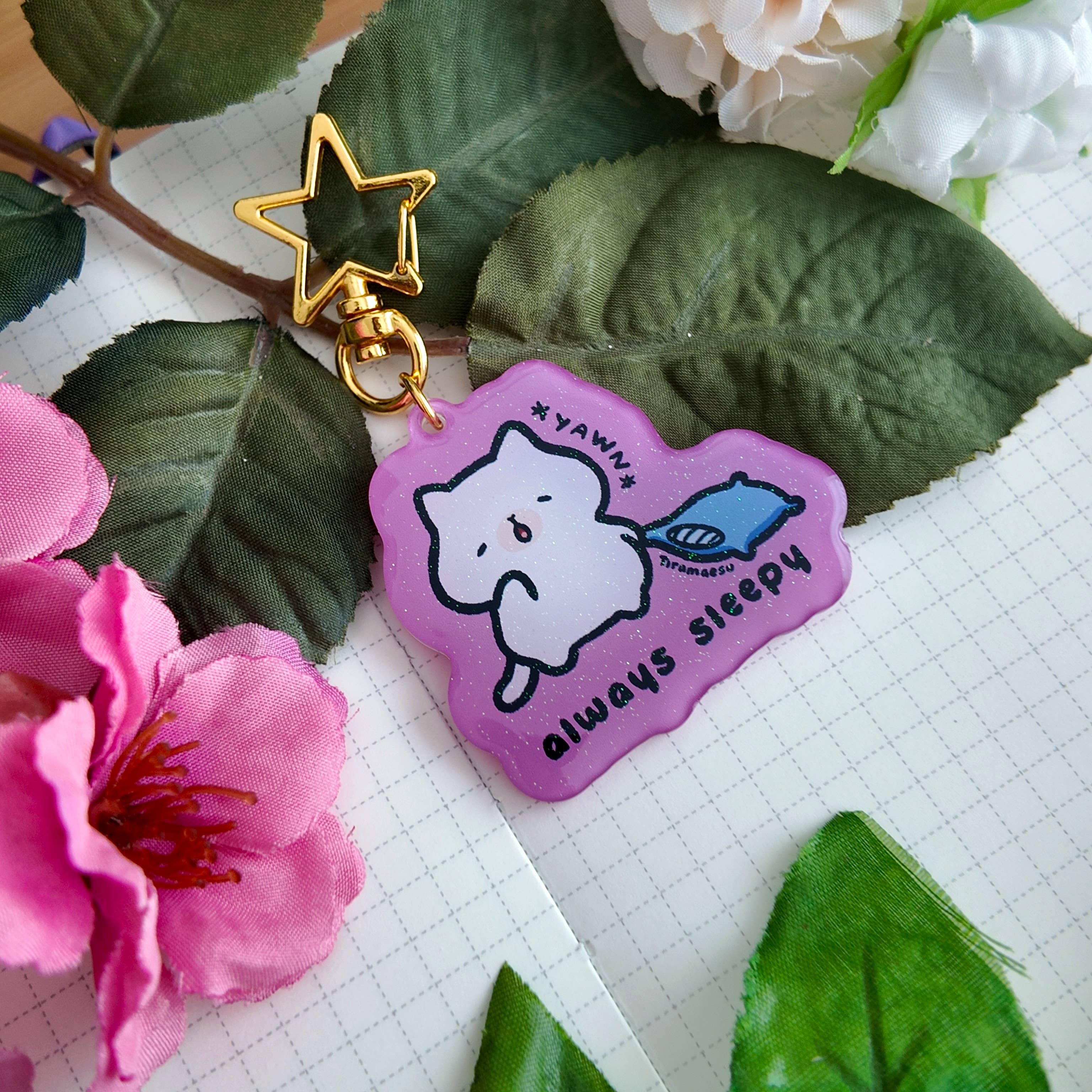 Tiramaesu - Wholesale Keychain - Unisex - Always Sleepy Keychain1