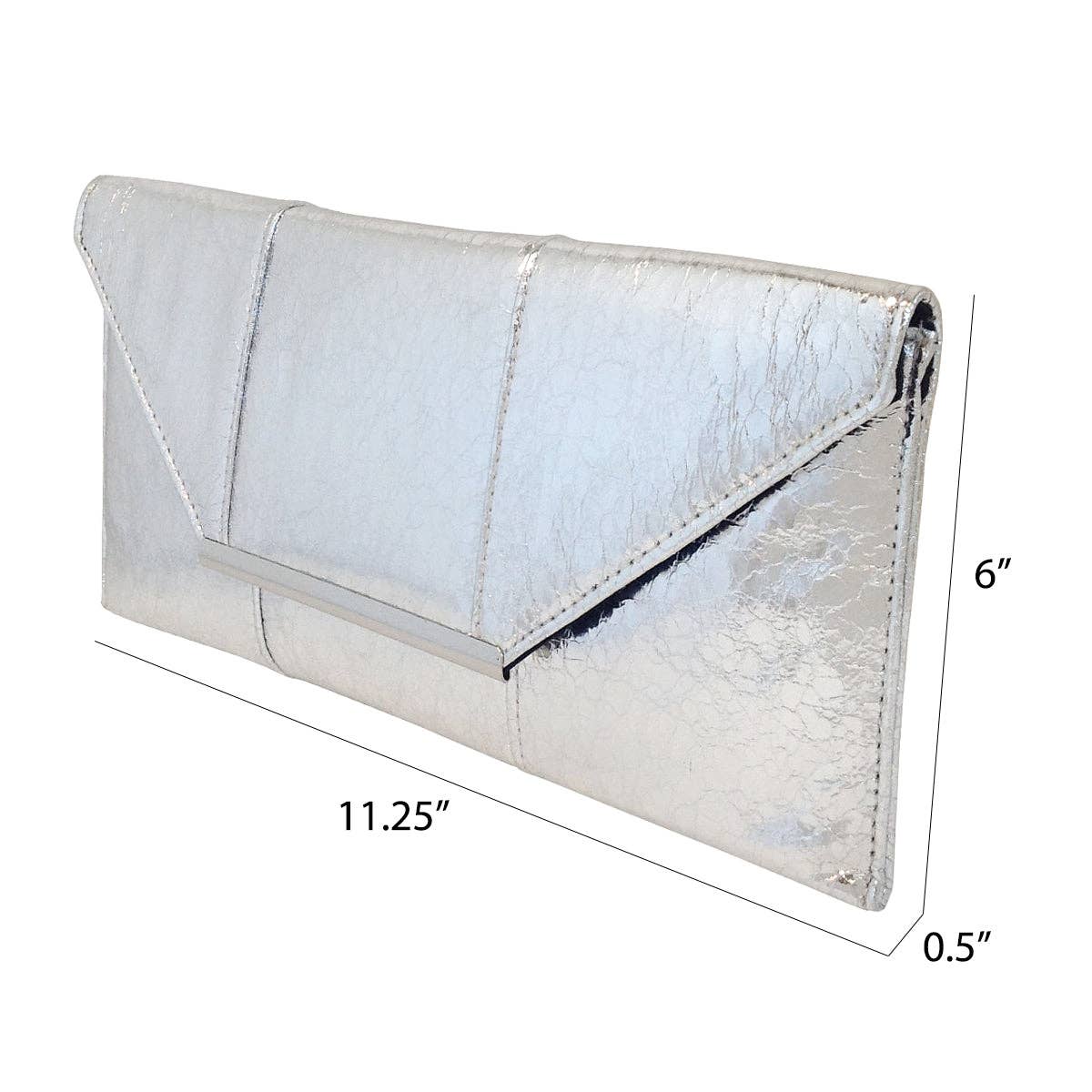 JNBFASHION.COM - Wholesale Clutch Bag - Women's - Crushed Metallic Evening Clutch25