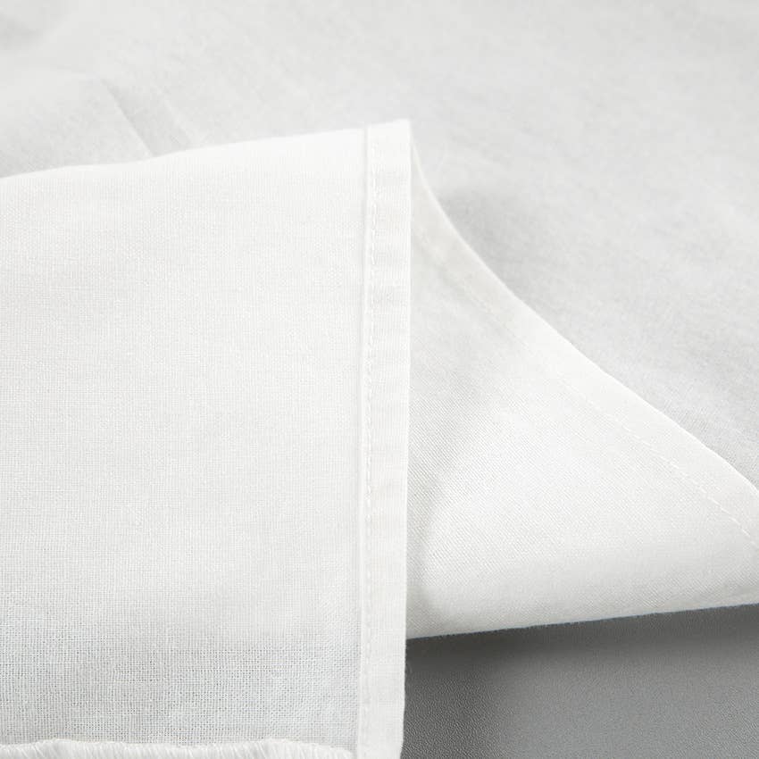 white ruffle lapel balloon sleeve blouse short set for wholesale on Faire6