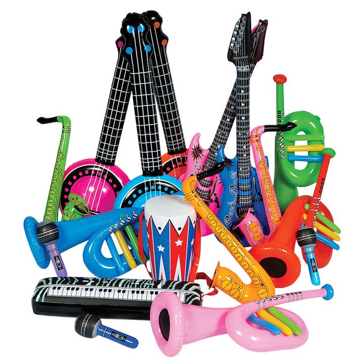 KIT D'INSTRUMENTS DE GROUPE ROCK INFL. 10-42" 24PCS/PAQUET - LLB Toys pour la vente par La Luna Bella - Toys
