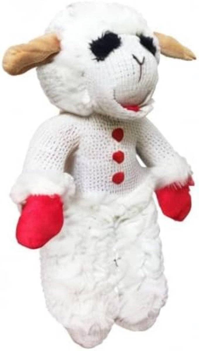 Playful Tail - Wholesale Pet Plush Toy - Dog - Multipet Standing Lambchop 13" Plush Dog Toy2