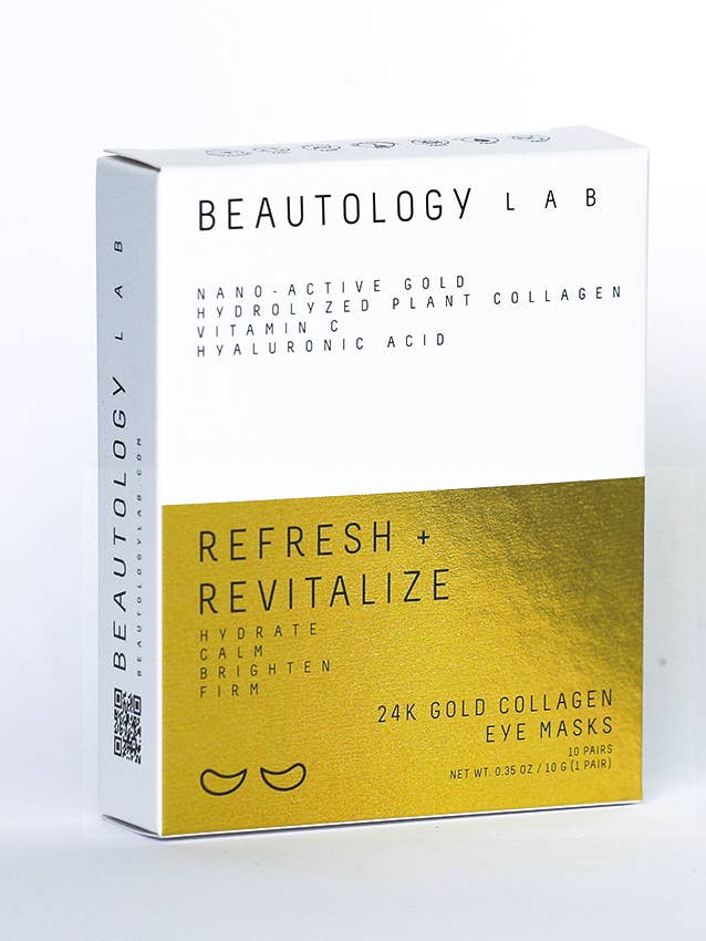24K Gold Collagen Eye Masks - 10 Pairs for wholesale by BEAUTOLOGY LAB