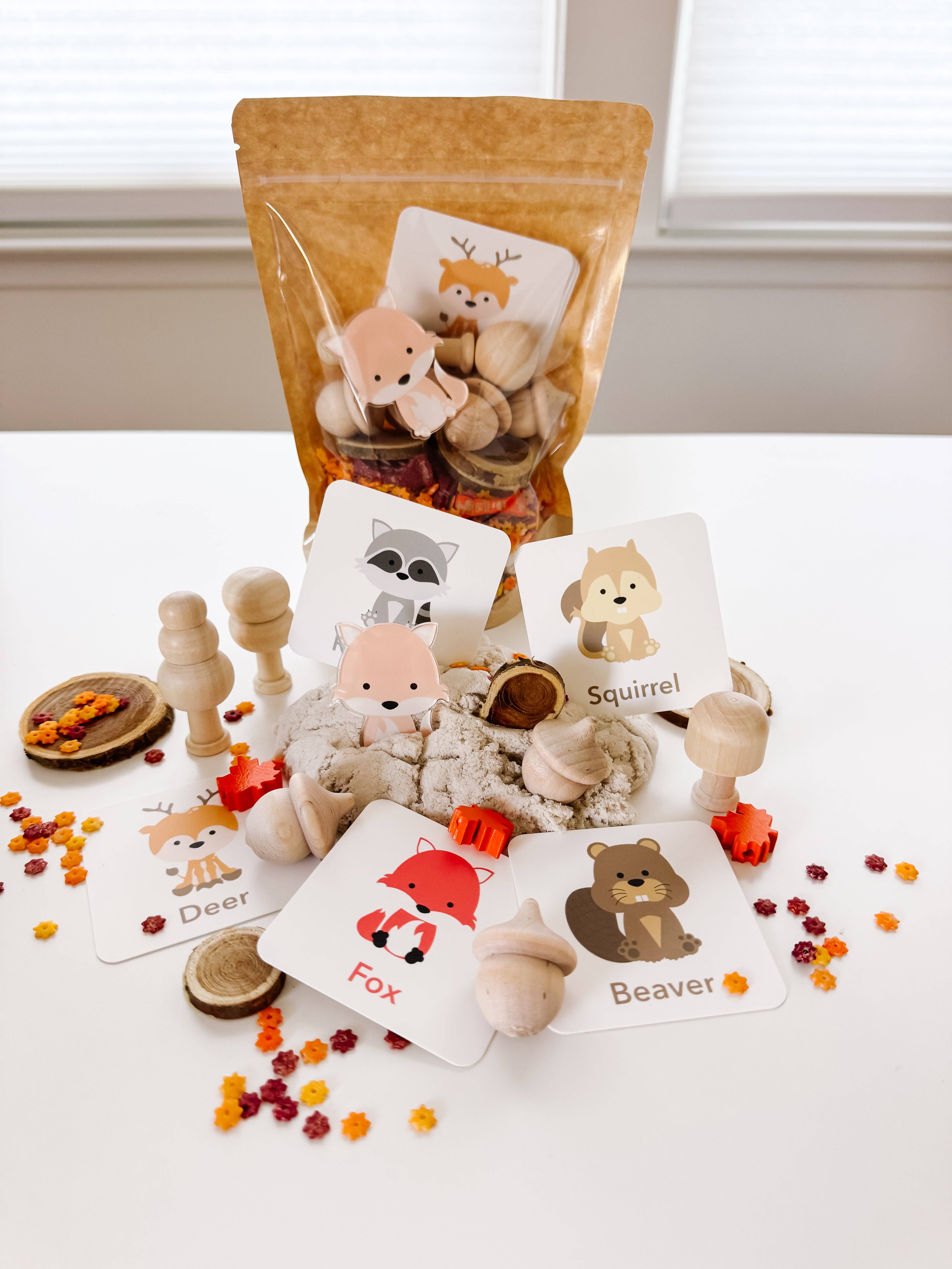 GoodnightFox - Wholesale Toy Set - Kids - Woodland Sensory Kit2