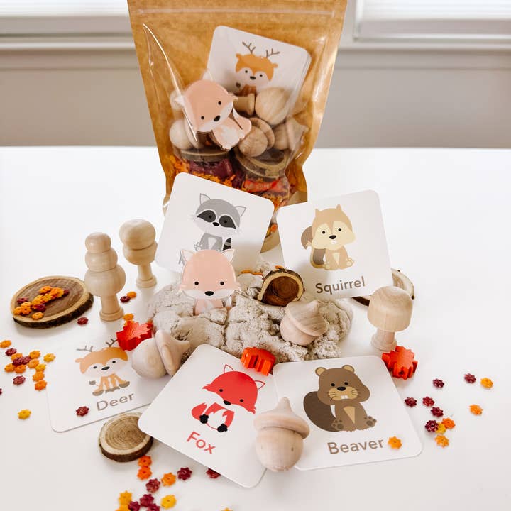 GoodnightFox - Wholesale Toy Set - Kids - Woodland Sensory Kit2