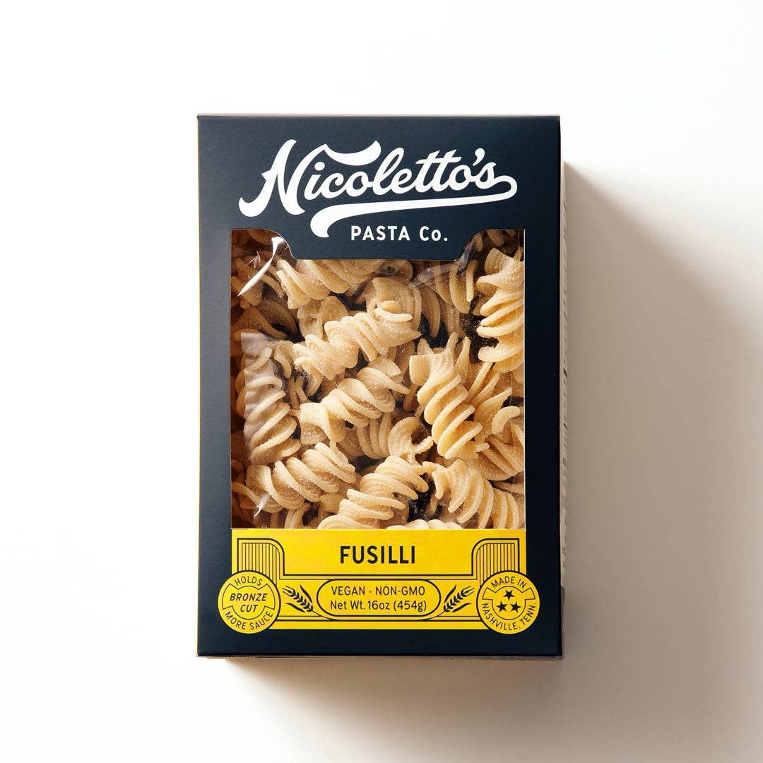 Nicoletto's Pasta Co. - Wholesale Pasta - Bronze Cut Fusilli