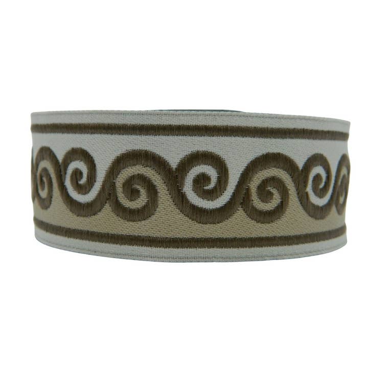 Grandbazaar24 – wholesale Ribbon – Gift wrapping – Jacquard Woven Meander Pattern Ribbon 3