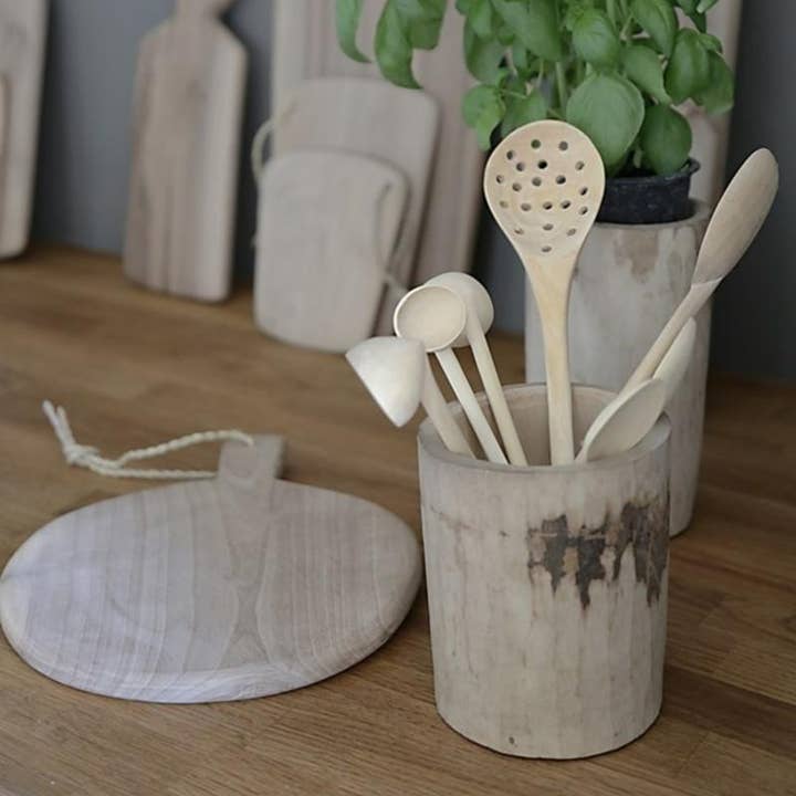 Cuillère Passoire Bois de Citronnier M pour la vente par COSYDAR-DECO