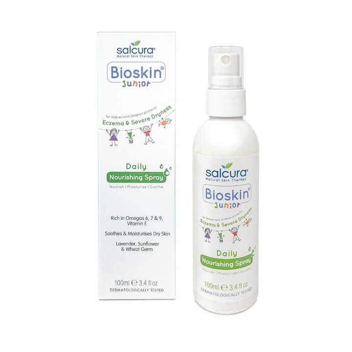 Bioskin Junior Daily Nourishing Spray 100ml for wholesale by Salcura Natural Skin Therapy