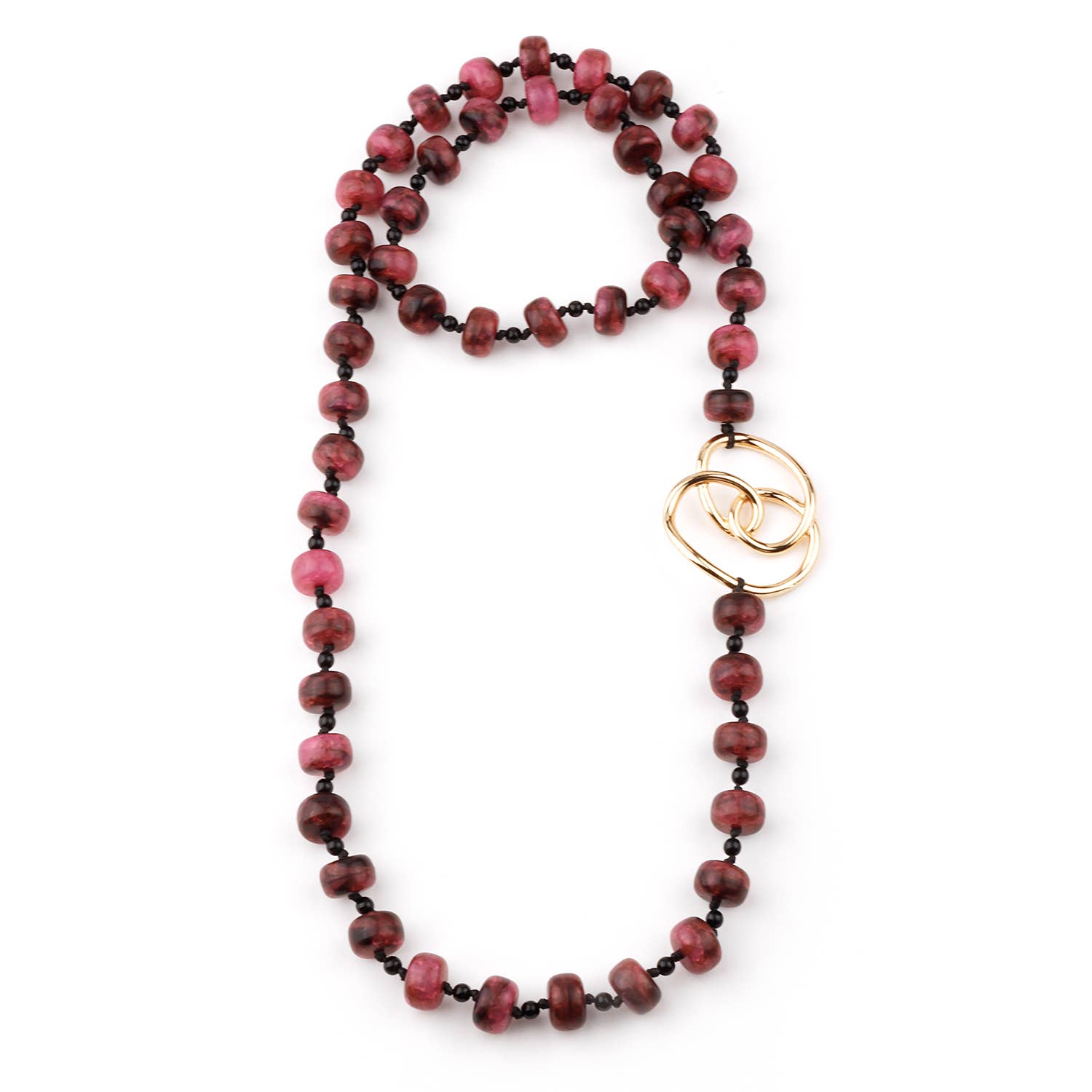 Domoflor s.l - Vente Colliers à pendentif - Colliers en pierres naturelles avec fermoir doré2