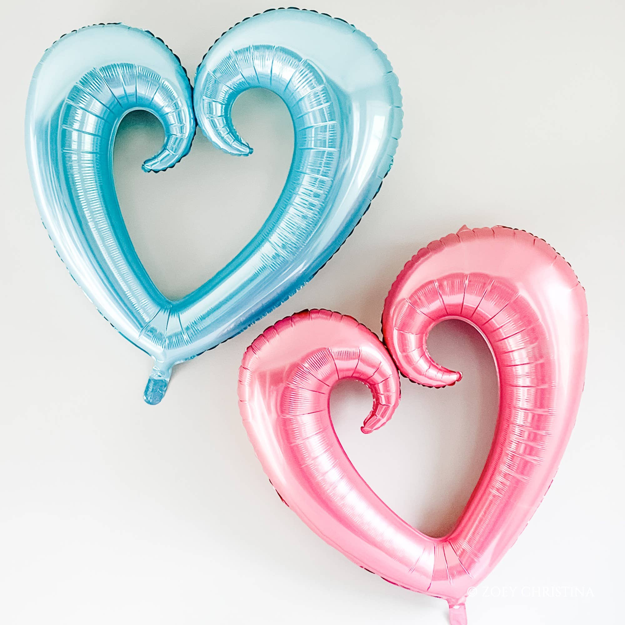 Zoey Christina - Wholesale Balloon - Jumbo Open Heart Shaped Balloon0