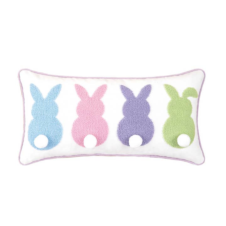 Coussin décoratif Easter Bunny Bum pour la vente par C&F Home