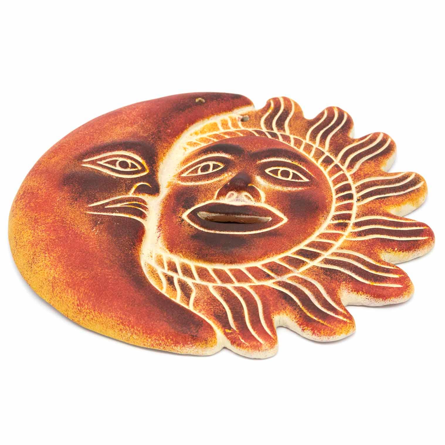 Siesta – wholesale Plaque – Sun and Moon Eclipse Ceramic Plaque2