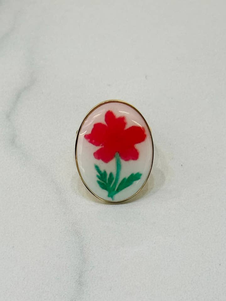 Yohai Bloemrijke Zomerring voor wholesale door Cassette Barcelona