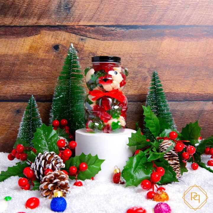Purple Plum - Wholesale Gummy - Holiday Gummy Bears in Bear Jar2