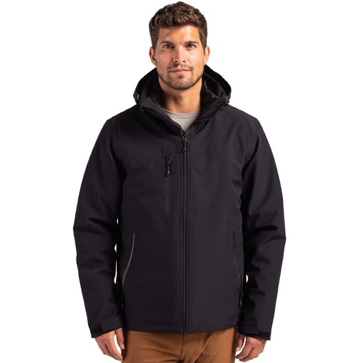 Cutter & Buck - Wholesale Jacket - Men's - Clique Cornice 3-in-1 Eco Full Zip Mens Jacket System