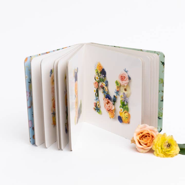The Flower Alphabet Book for wholesale by Frances H. Designs