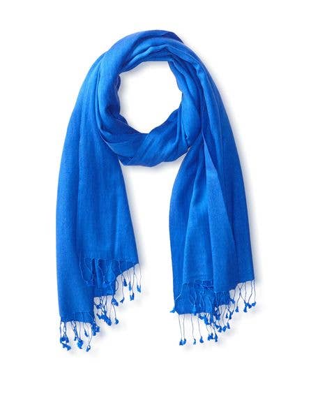 SAACHI - Wholesale Scarf - Women's - Cashmere Silk A Scarf With Eyelash Fringe4