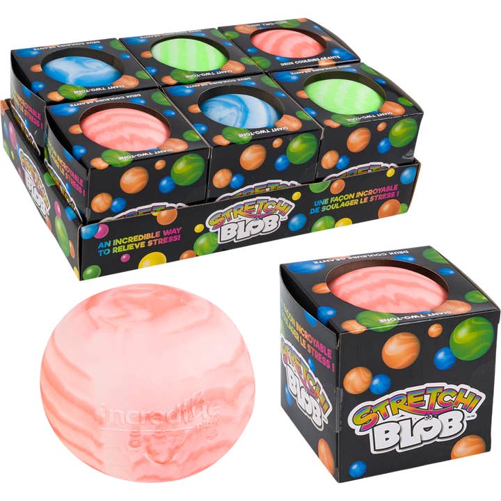 Cow Crack Wholesale - Wholesale Fidget Toy - Kids - Stretchy Blob Multi Colored