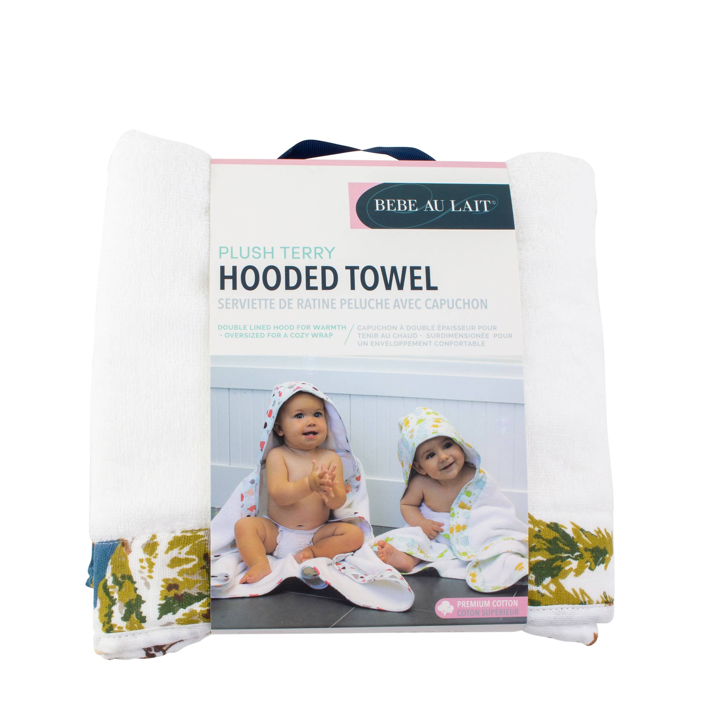 Bebe au Lait - Wholesale Hooded Towel - Kids & Baby - Wyoming Baby Hooded Towel4